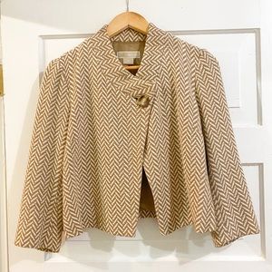 Size 6 Michael Kors Cotton Twill Jacket / Blazer